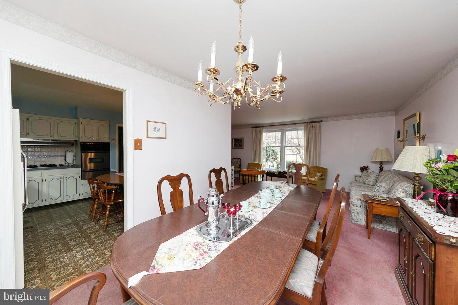 3340 Bartram Road Willow Grove, PA 19090 - Photo 7 of 29 Wrap around Dining room Kitchen LR