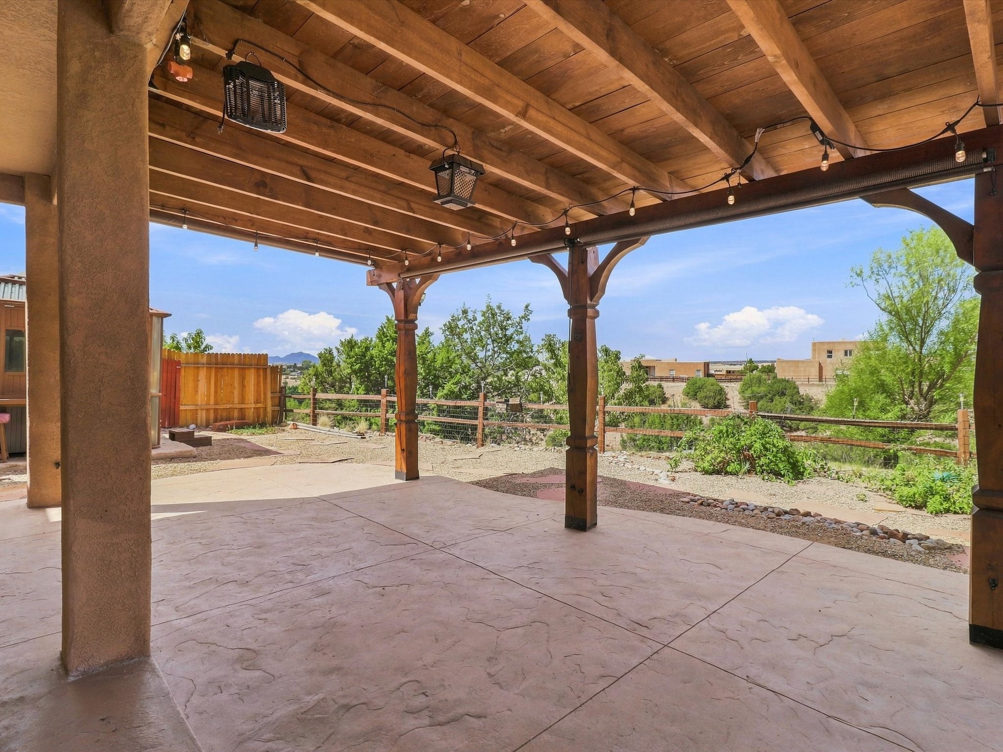 4708 Contenta Ridge Santa Fe, NM 87507 - Photo 9 of 47 Backyard Portal