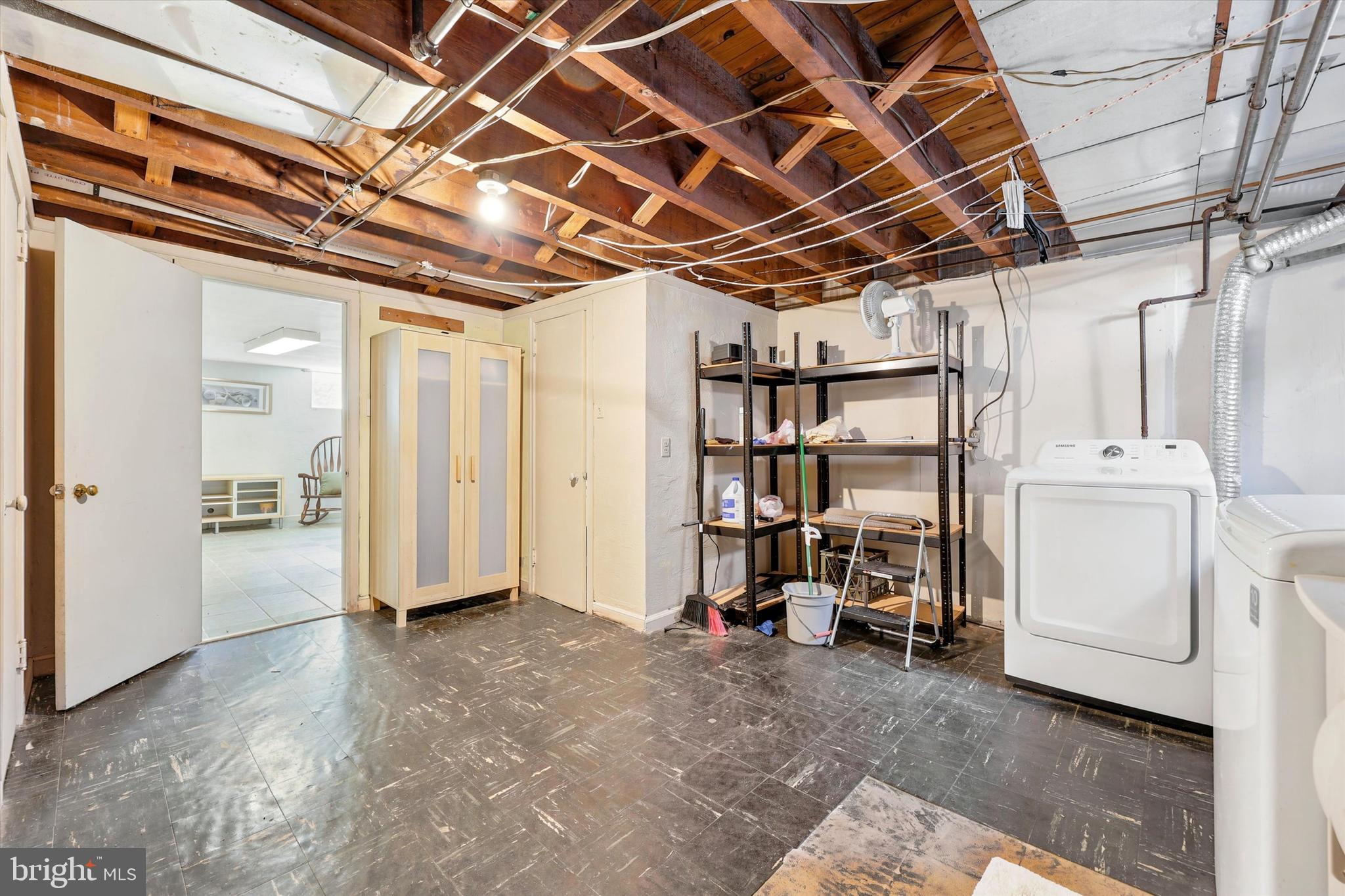 405 Brentwood Road Havertown, PA 19083 - Photo 28 of 39 Laundry Room, unfinished basement