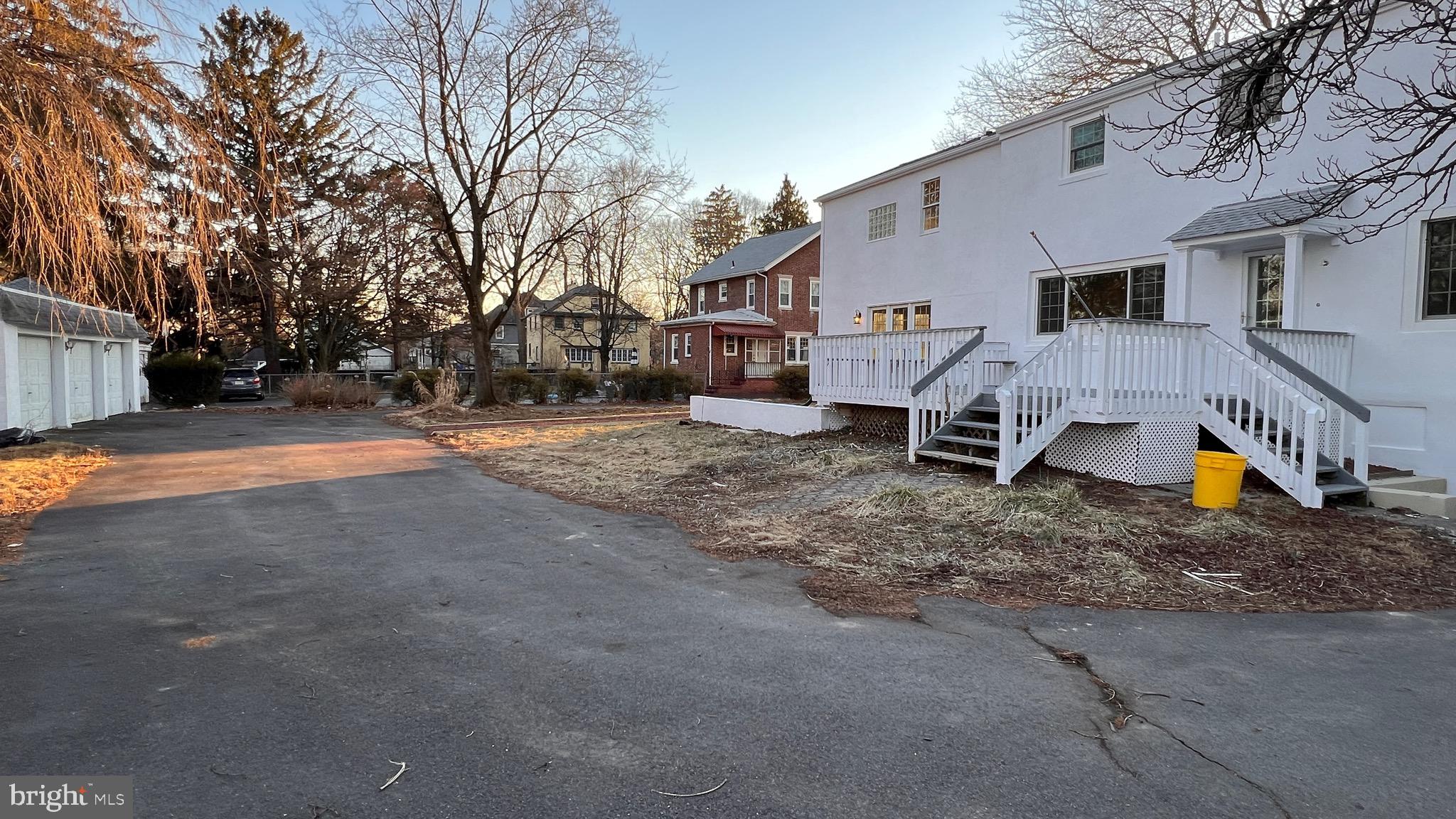 1026 Lawrence Road Lawrence Township, NJ 08648 - Photo 47 of 48 Rear Circular Drive way