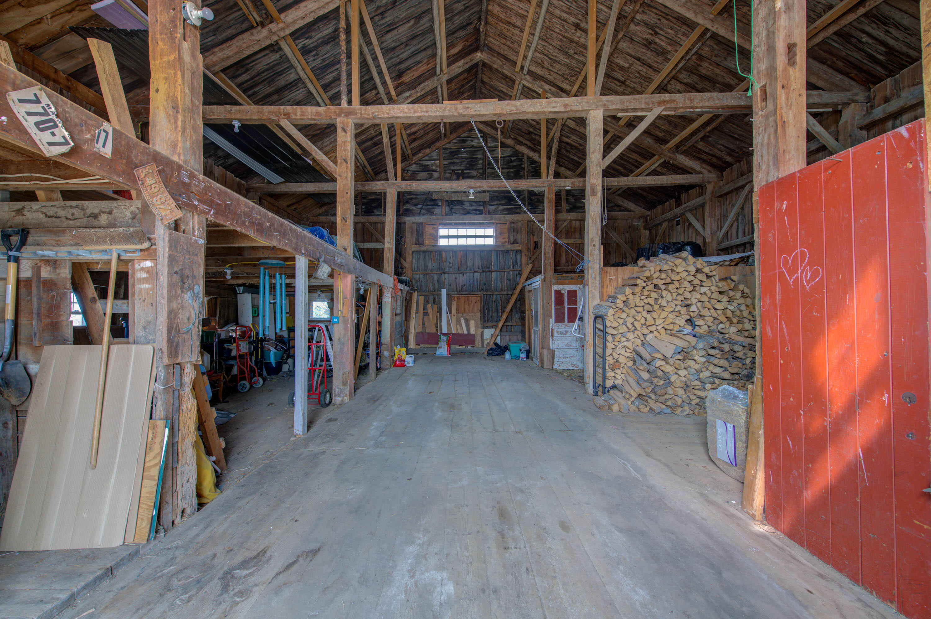 288 Mayberry Hill Road Casco, ME 04015 - Photo 49 of 63 Barn Interior