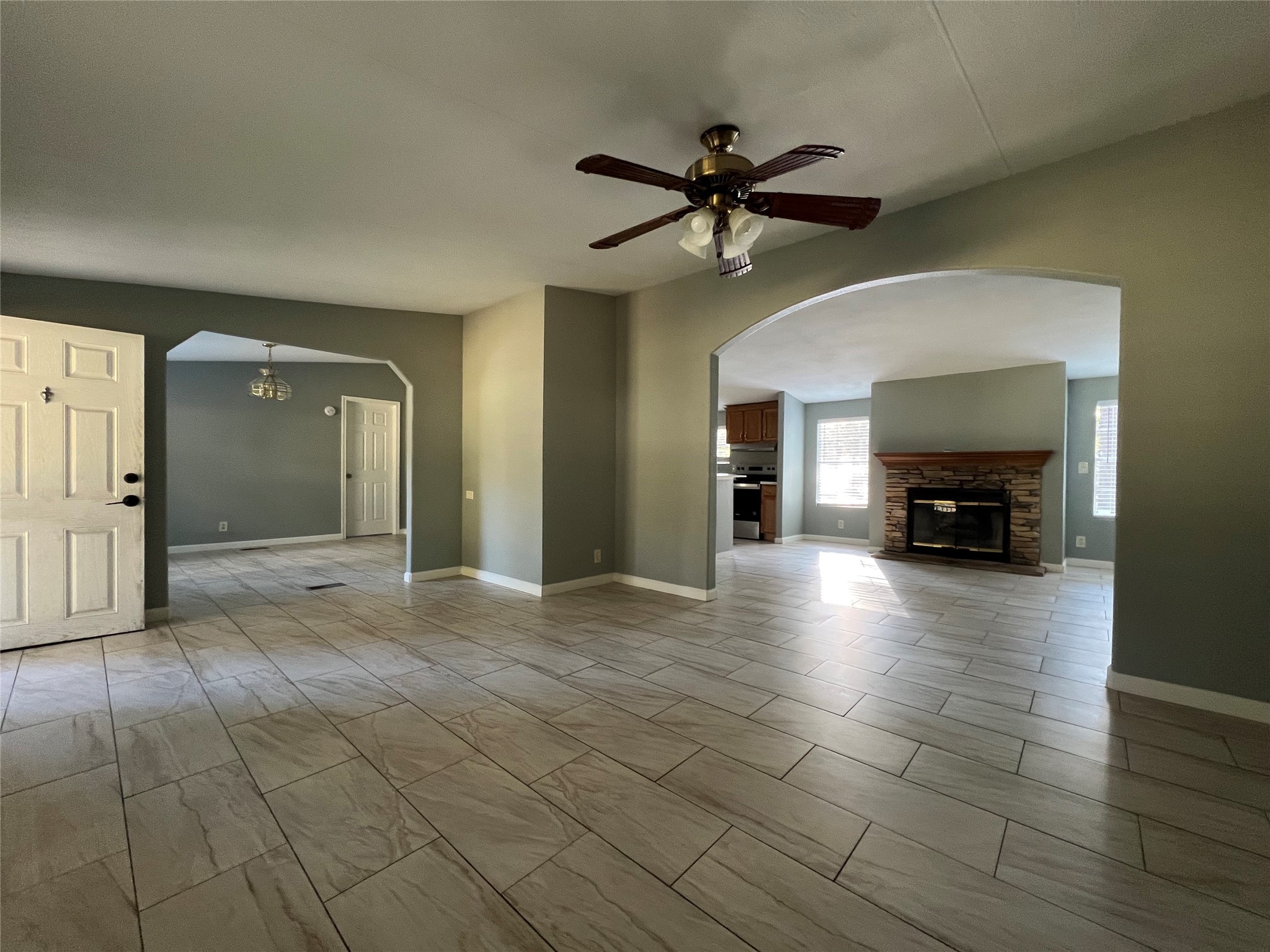 66 McFaddin Road Huntsville, TX 77340 - Photo 6 of 22 a view of empty room with wooden floor
