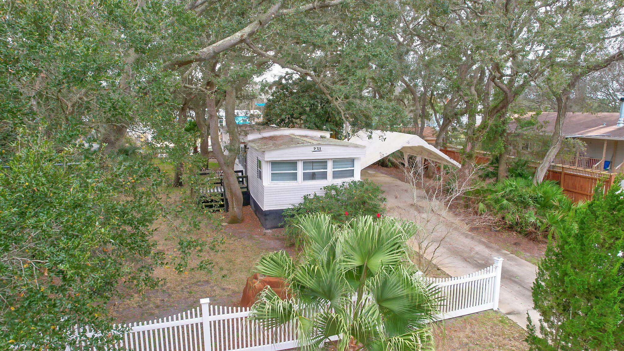 231 Puebla Road St. Augustine, FL 32080 - Photo 5 of 54 View of fenced yard