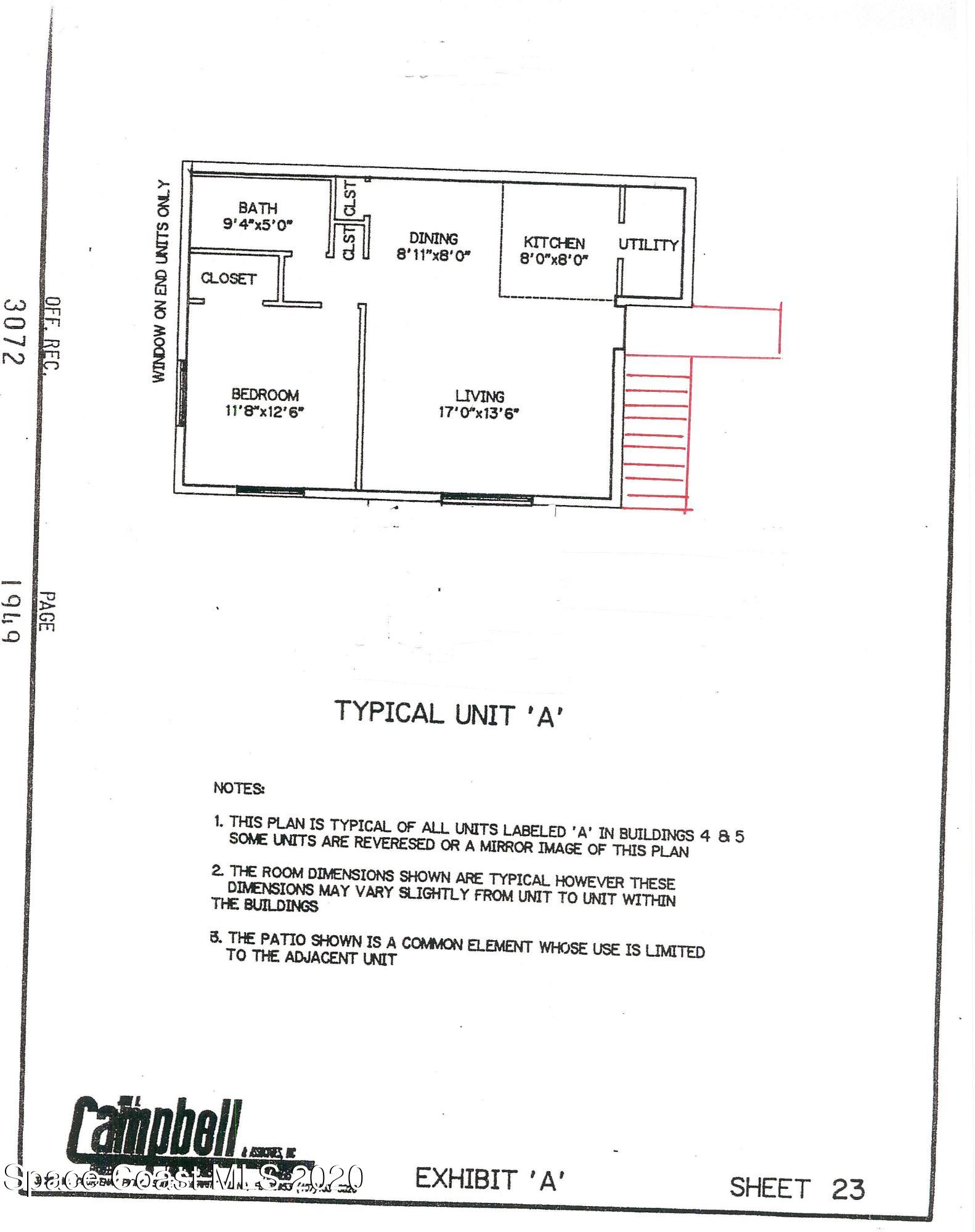 598 North Wickham Road, Unit 80 Melbourne, FL 32935 - Photo 10 of 18 Floor Plan