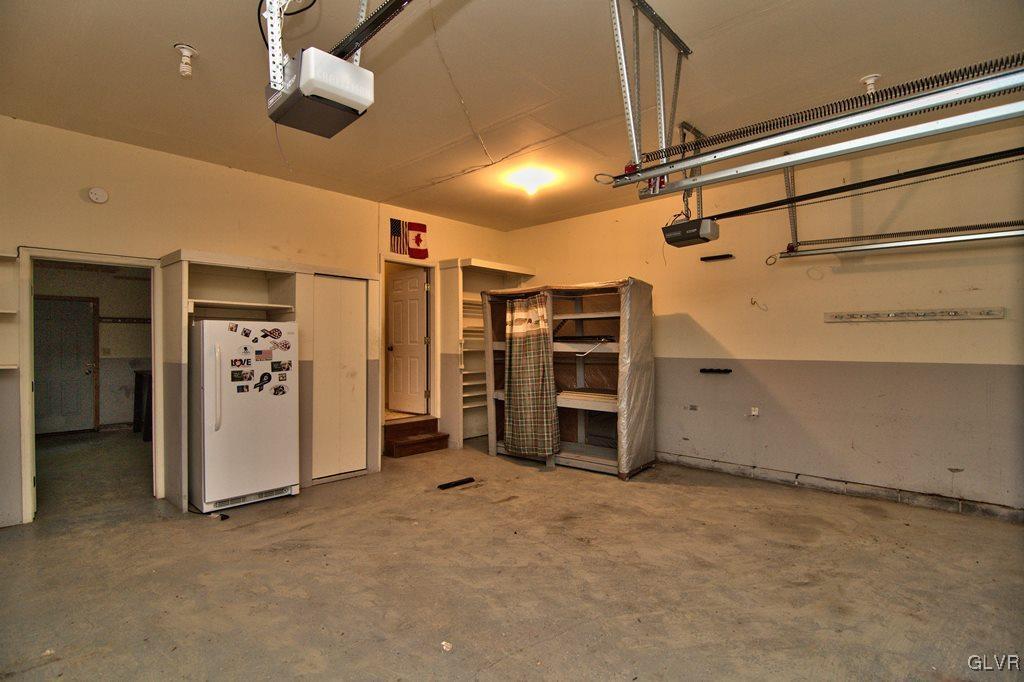 192 Chetco Road Albrightsville, PA 18210 - Photo 33 of 46 View of the garage w/ built-in shelving & cabinetr