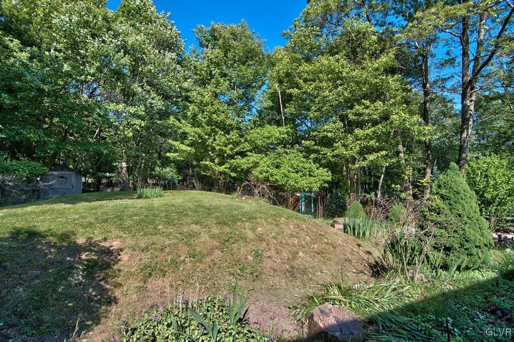 192 Chetco Road Albrightsville, PA 18210 - Photo 38 of 46 View of the tree-lined back yard.