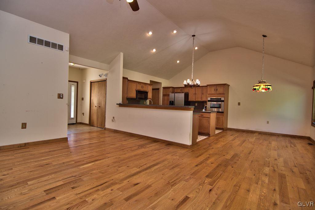192 Chetco Road Albrightsville, PA 18210 - Photo 45 of 46 View of the open floorplan in the living/dining an