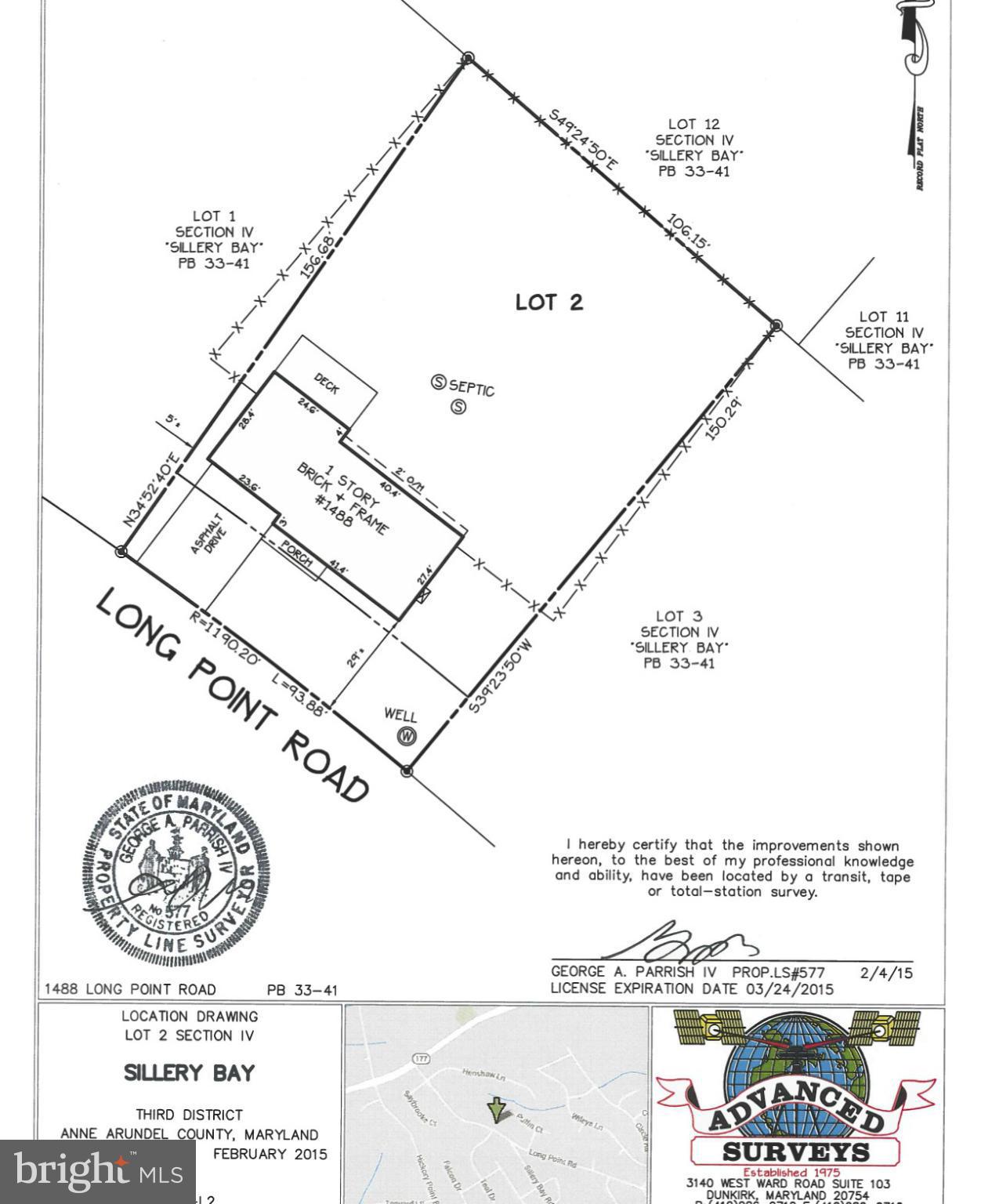 1488 Long Point Road Pasadena, MD 21122 - Photo 13 of 13 Survey