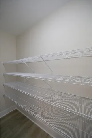 a view of a closet