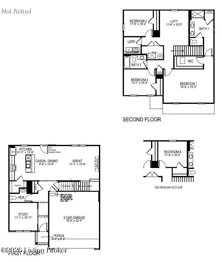 125 Wild Way Elizabethtown, KY 42701 - Photo 46 of 46 Pendleton Floorplan
