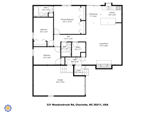 $499,900 | 331 Meadowbrook Road, Charlotte, NC 28211
