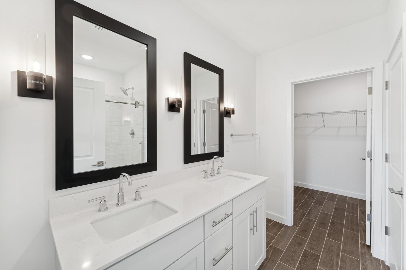 9740 Apollo Avenue, Unit 2 Fort Pierce, FL 34945 - Photo 9 of 18 a bathroom with a sink and a mirror