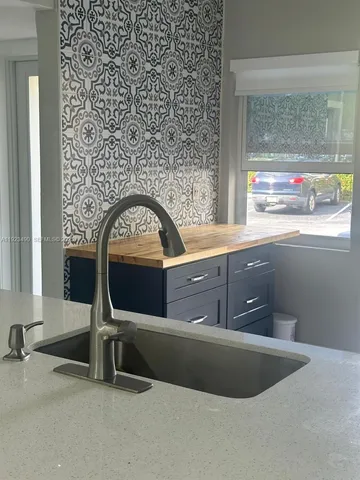 a view of street with a large space