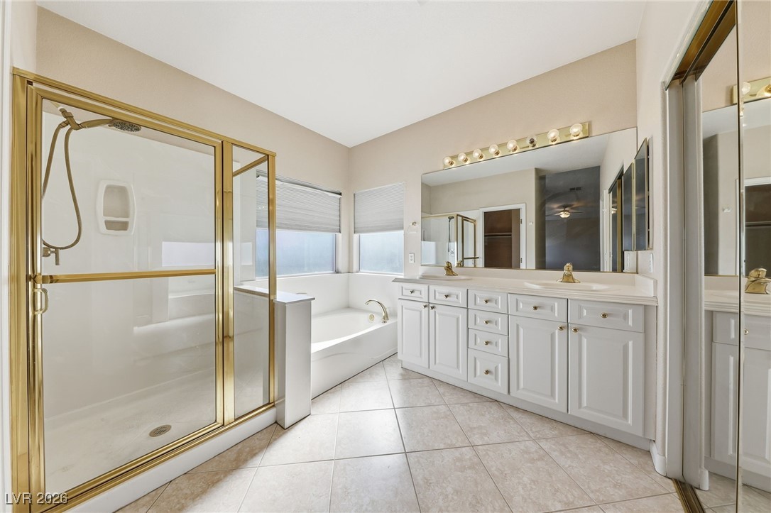 3766 Port Ritchey Street Las Vegas, NV 89147 - Photo 29 of 50 Primary Bath features Double Sinks, Separate Shower, Separate Tub