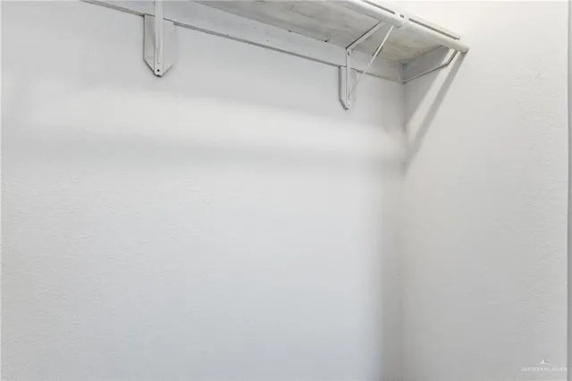 a view of a rack on the wall