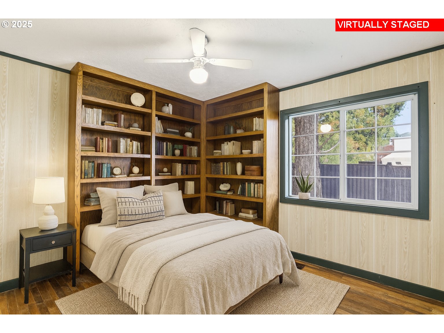 224 Northeast 92nd Place Portland, OR 97220 - Photo 32 of 43 a bedroom with a large bed and a window