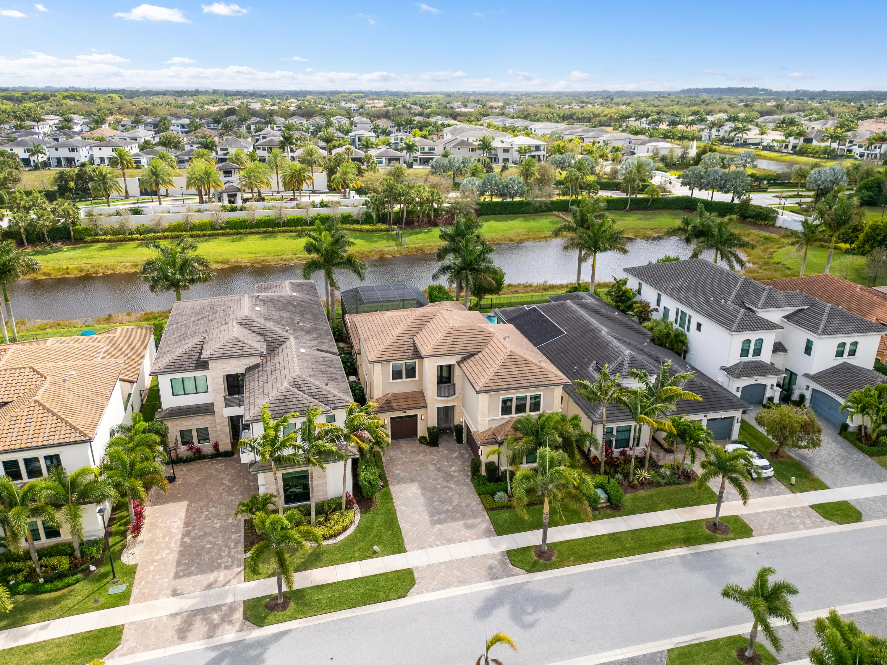 9086 Fiano Place Boca Raton, FL 33496 - Photo 52 of 62 Front Elevation Drone