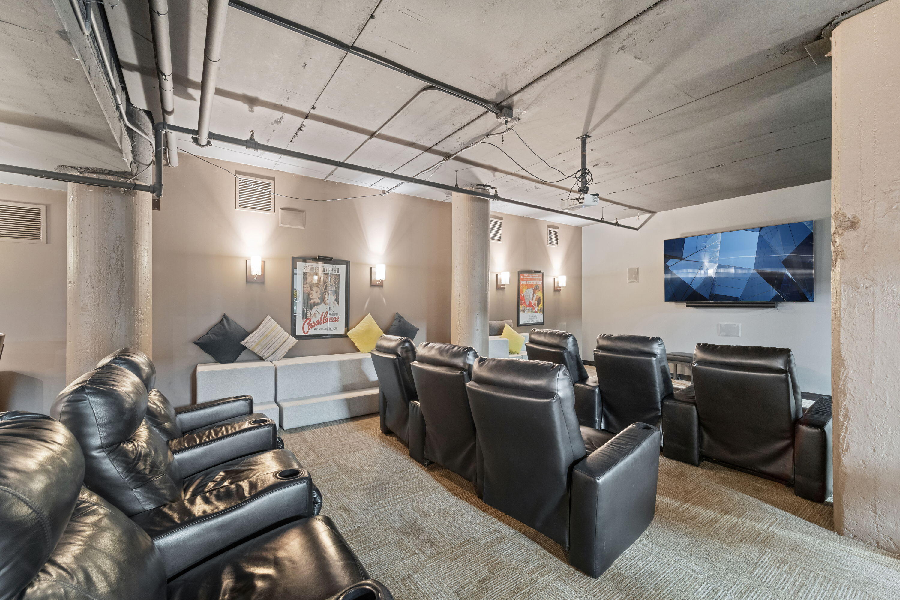 270 East Highland Avenue, Unit 1044 Milwaukee, WI 53202 - Photo 23 of 26 Movie room