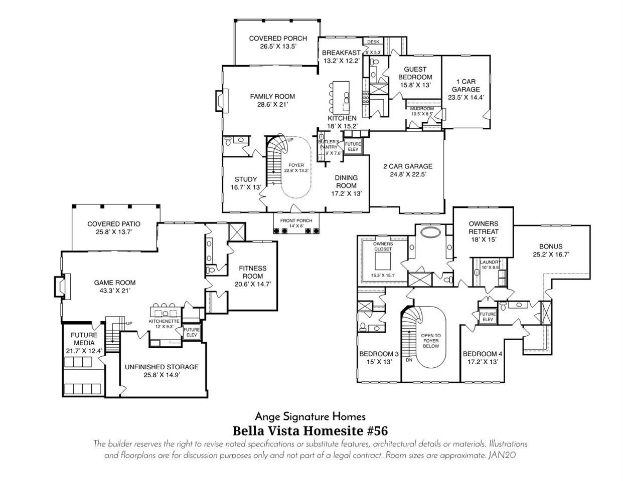 5101 Bella Ridge Drive Raleigh, NC 27615 - Photo 30 of 30 Floorplan