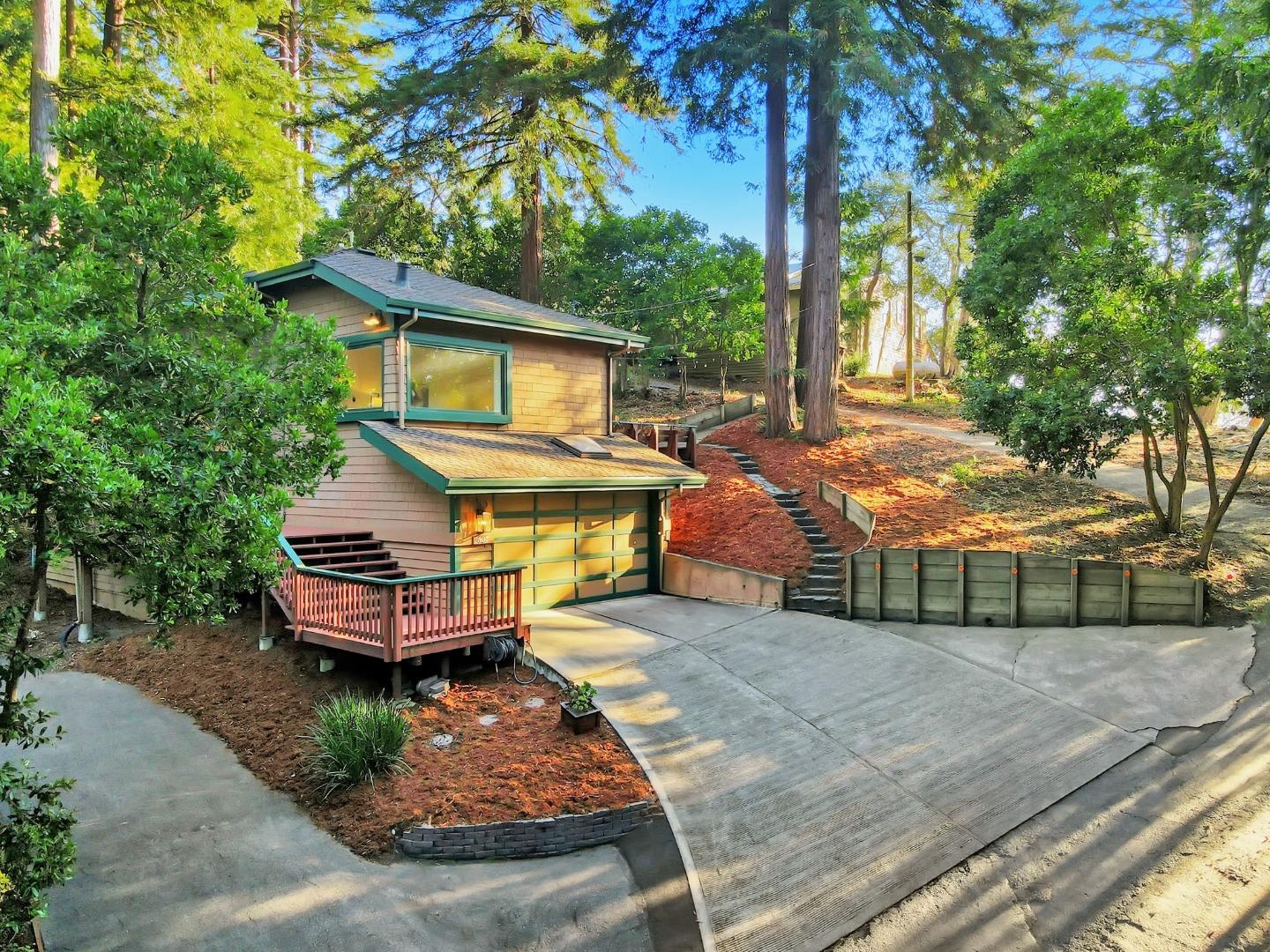 620 Condor Avenue Ben Lomond, CA 95005 - Photo 36 of 42 a view of a house with backyard