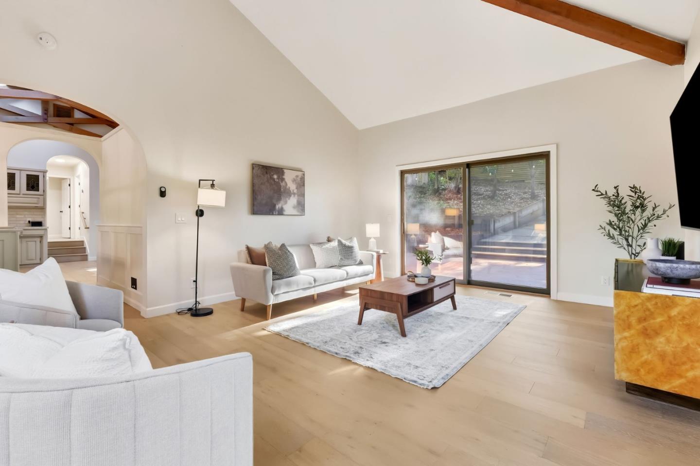 620 Condor Avenue Ben Lomond, CA 95005 - Photo 6 of 42 a living room with furniture and a painting on the wall