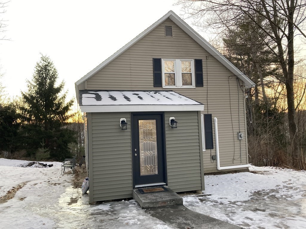 a view of a small house