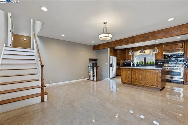 a view of a livingroom with a fireplace