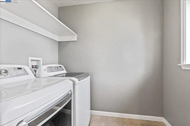 a view of a pathway of a building