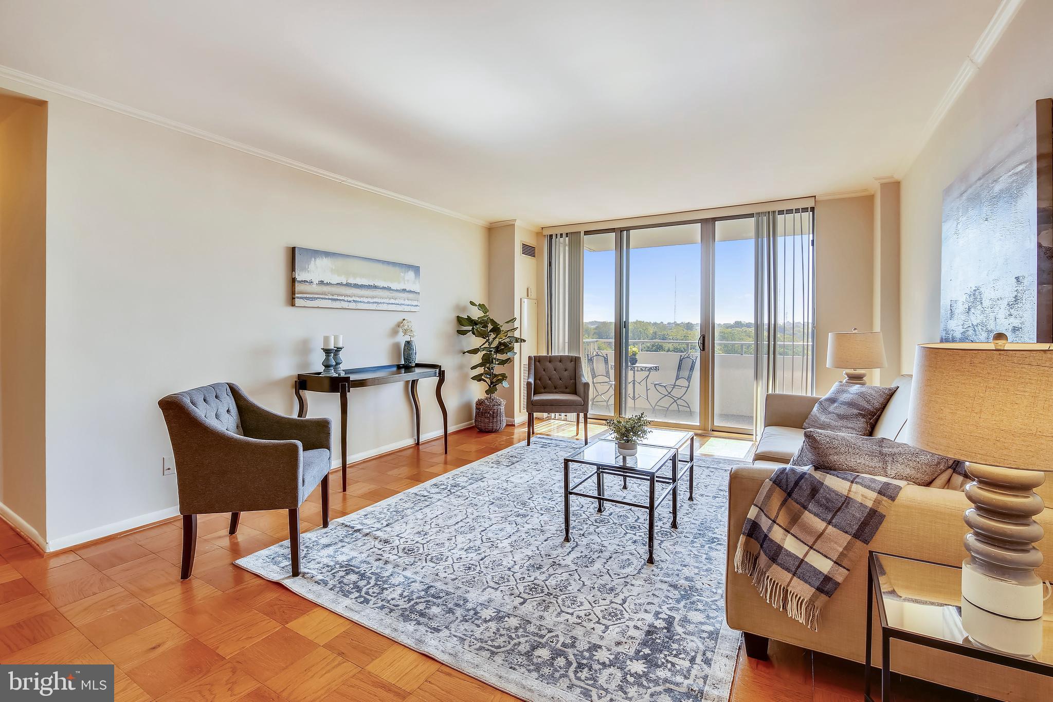 5101 River Road, Unit 1406 Bethesda, MD 20816 - Photo 13 of 30 LIVING ROOM