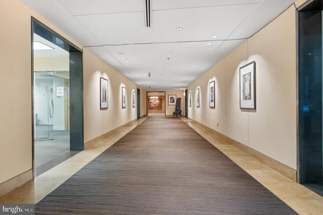 a view of a hallway