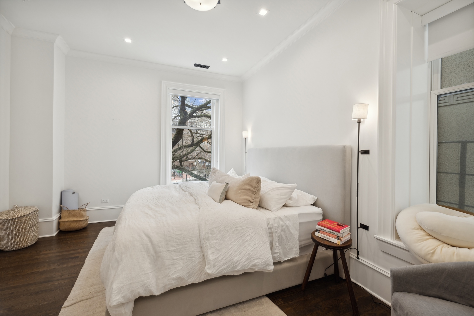 1300 North Ritchie Court, Unit 2 Chicago, IL 60610 - Photo 19 of 25 a bedroom with a bed and a couch