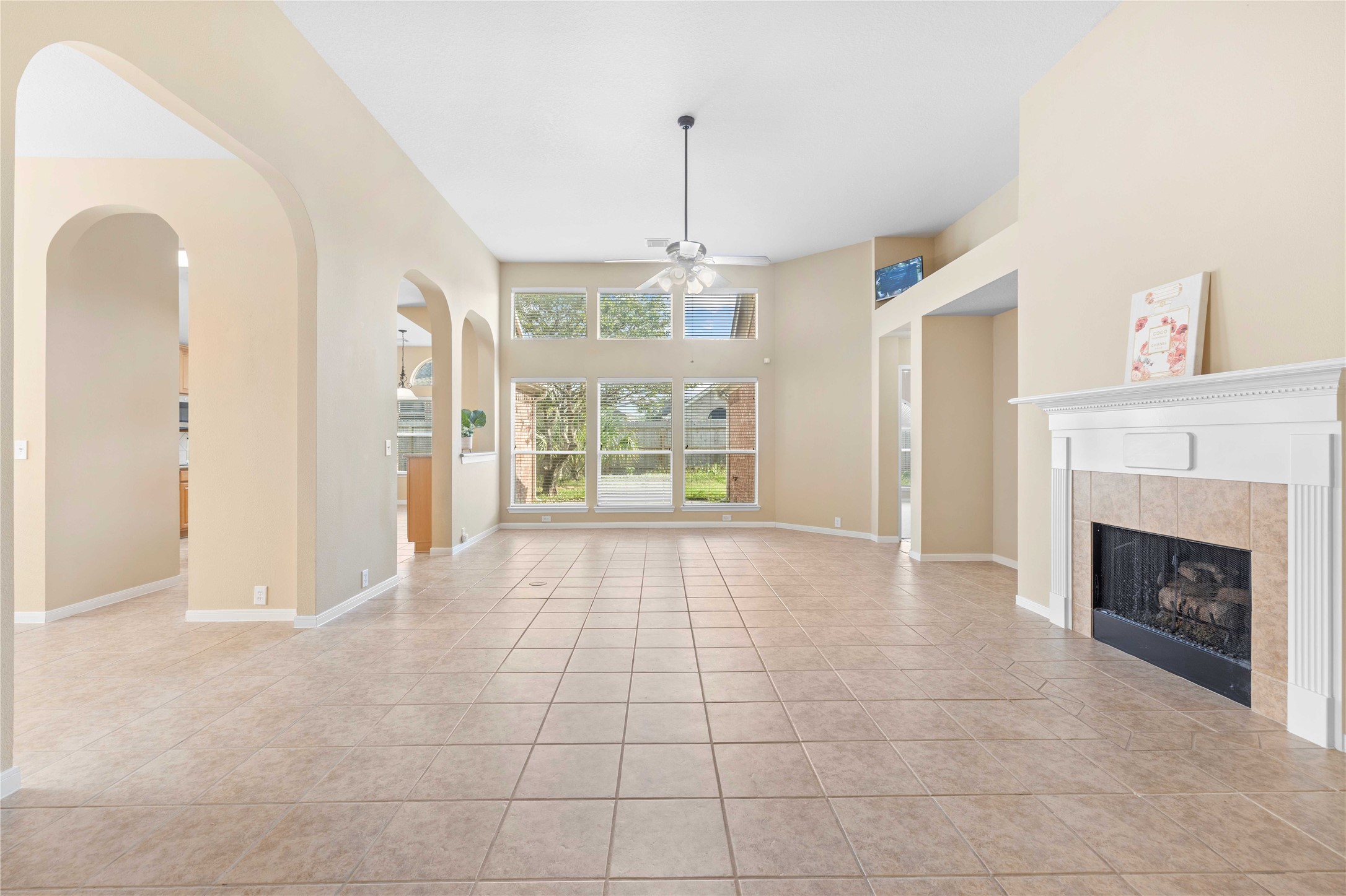 2915 Sandleigh Drive Spring, TX 77388 - Photo 5 of 30 a view of an empty room with glass door and windows