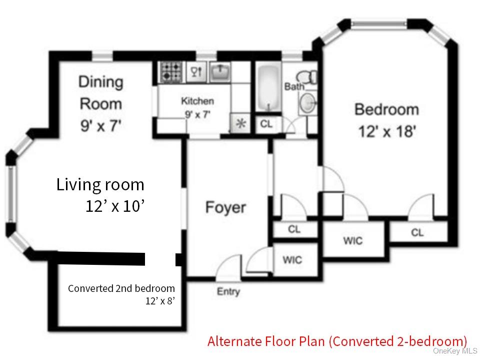 7 Chateaux Circle, Unit 7E Scarsdale, NY 10583 - Photo 28 of 28 View of home floor plan