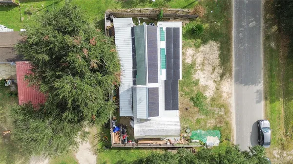 a view of building from a balcony