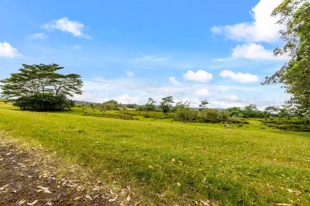 a view of an ocean and a mountain