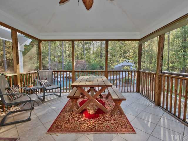 7236 Sparhawk Road Wake Forest, NC 27587 - Photo 21 of 25 Screened Porch