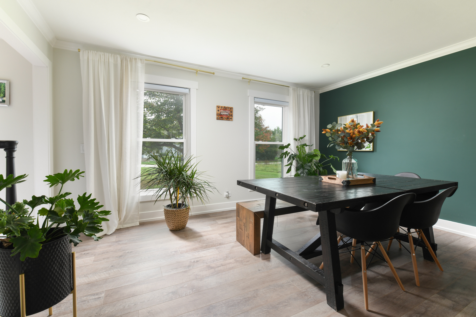 36W780 Oak Road St. Charles, IL 60175 - Photo 8 of 36 a view of a dining room with furniture window and wooden floor