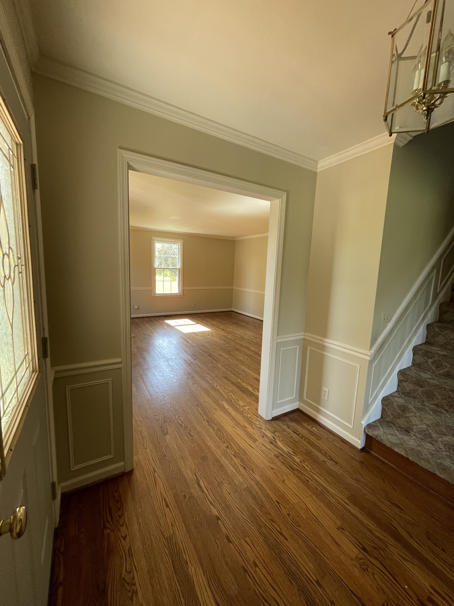 912 Long Creek Road Lafayette, TN 37083 - Photo 10 of 21 an empty room with wooden floor and windows