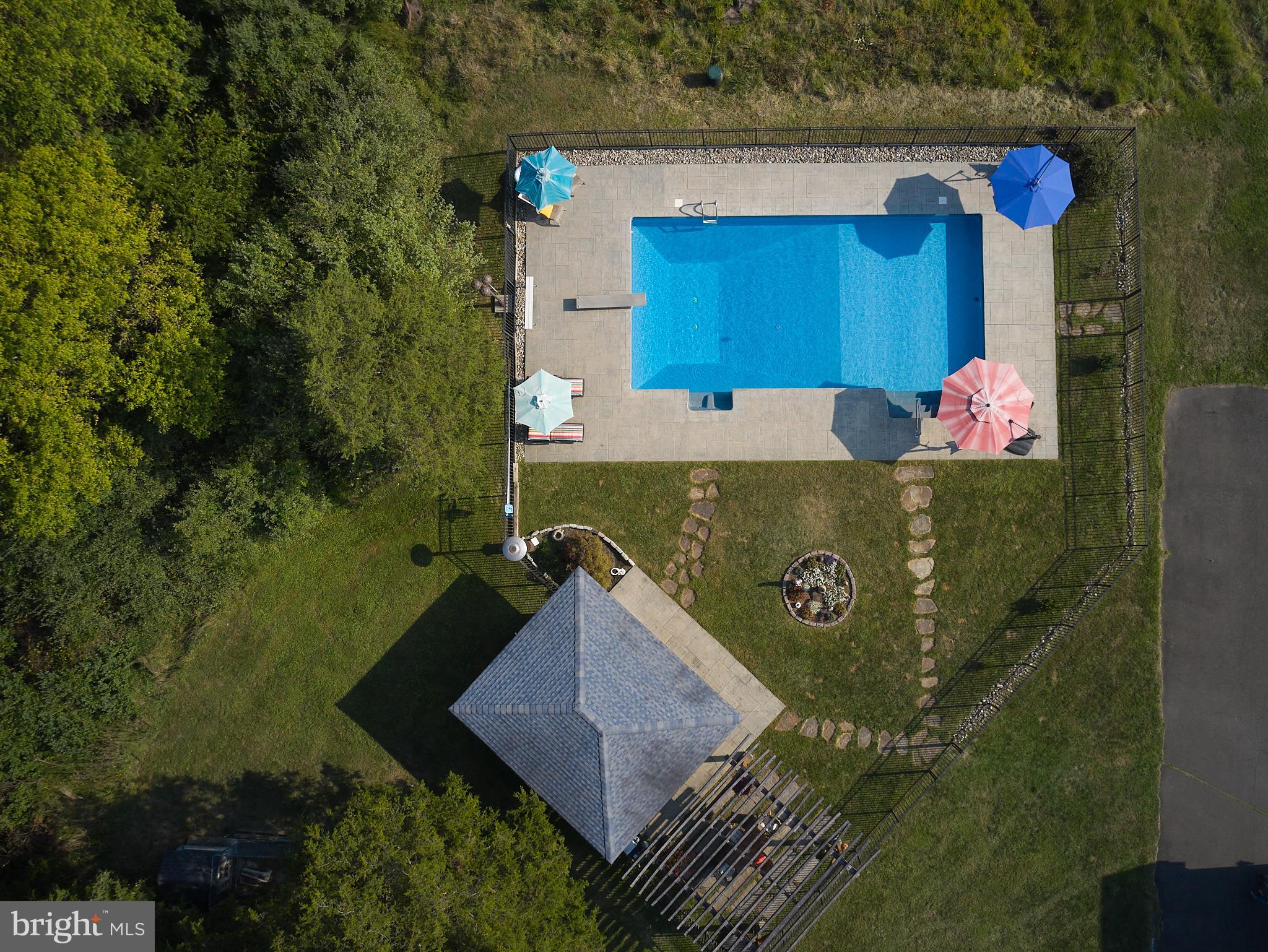 234 Cafferty Road Pipersville, PA 18947 - Photo 54 of 65 an aerial view of a house having yard