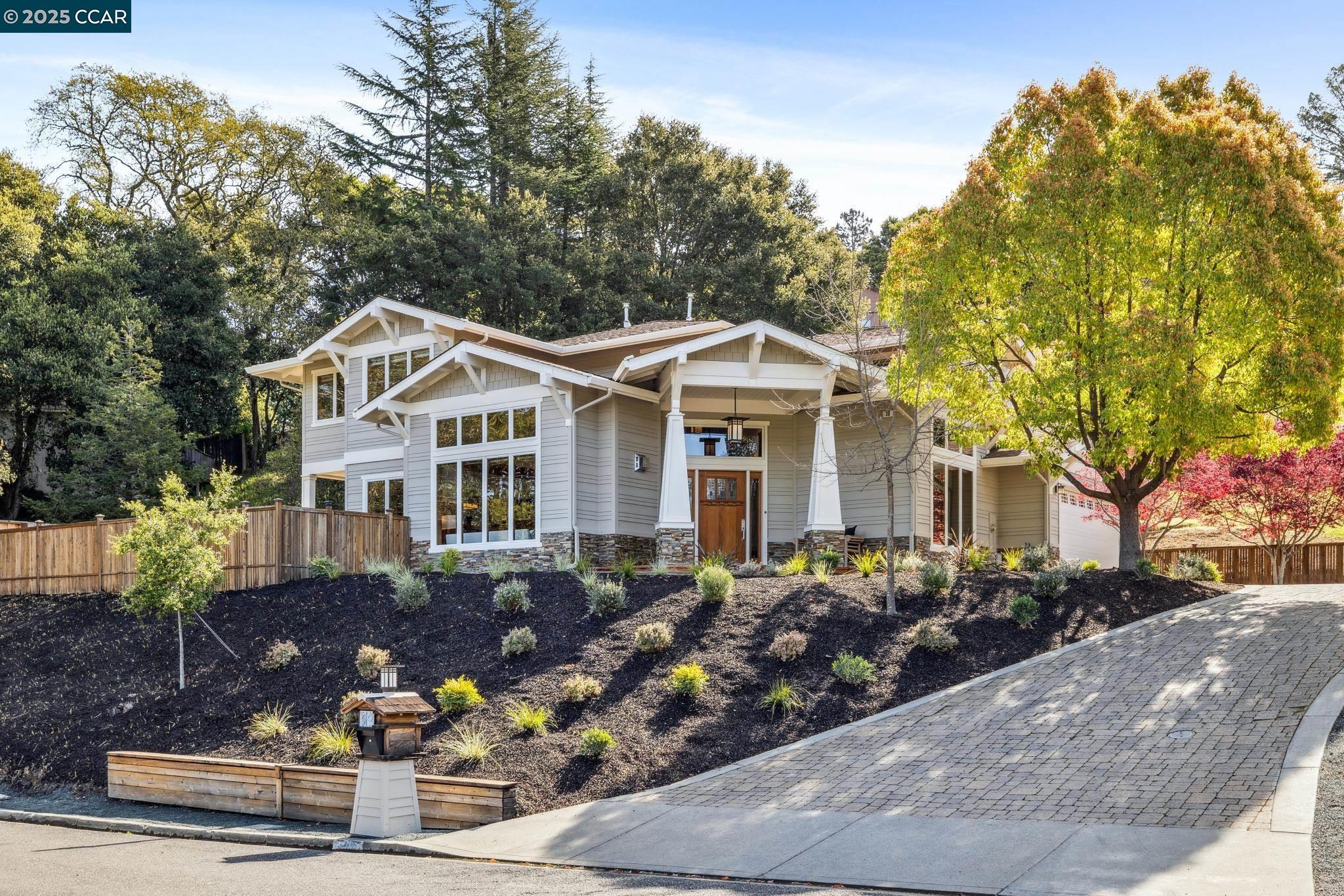 30 Muth Drive Orinda, CA 94563 - Photo 1 of 1 a front view of a house with a garden