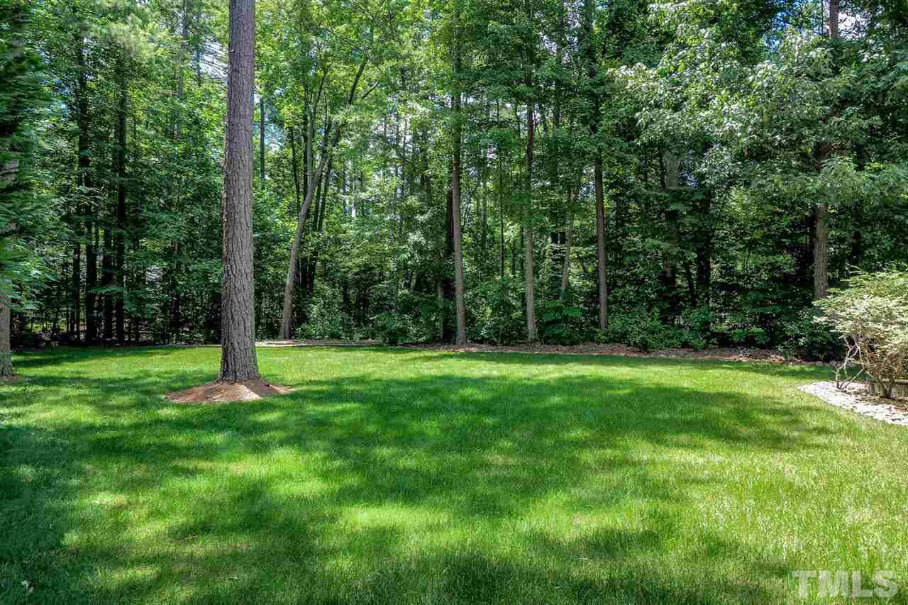7017 Potomac Court Raleigh, NC 27613 - Photo 22 of 25 a view of a grassy field with trees in the background