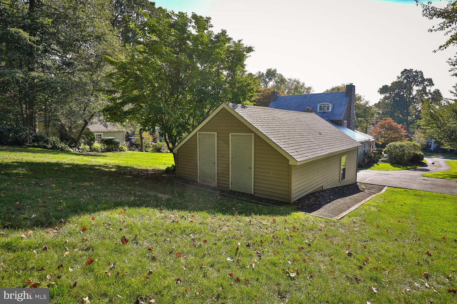 1426 Jericho Road Abington, PA 19001 - Photo 49 of 51 Back Yard & 2 Car Garage
