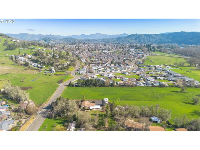 a view of a city with a lake view