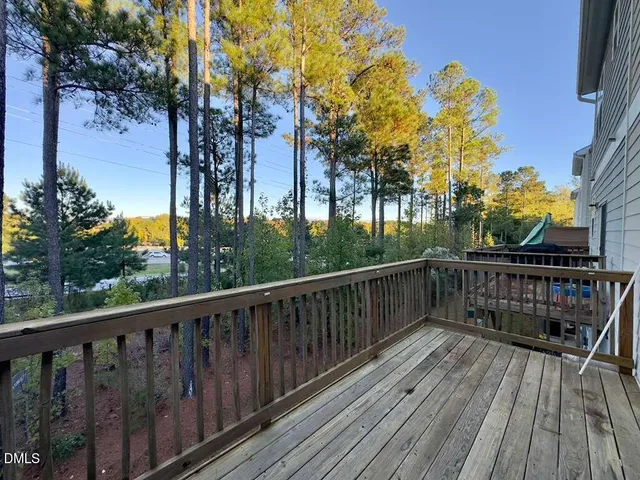 a view of hallway with stairs