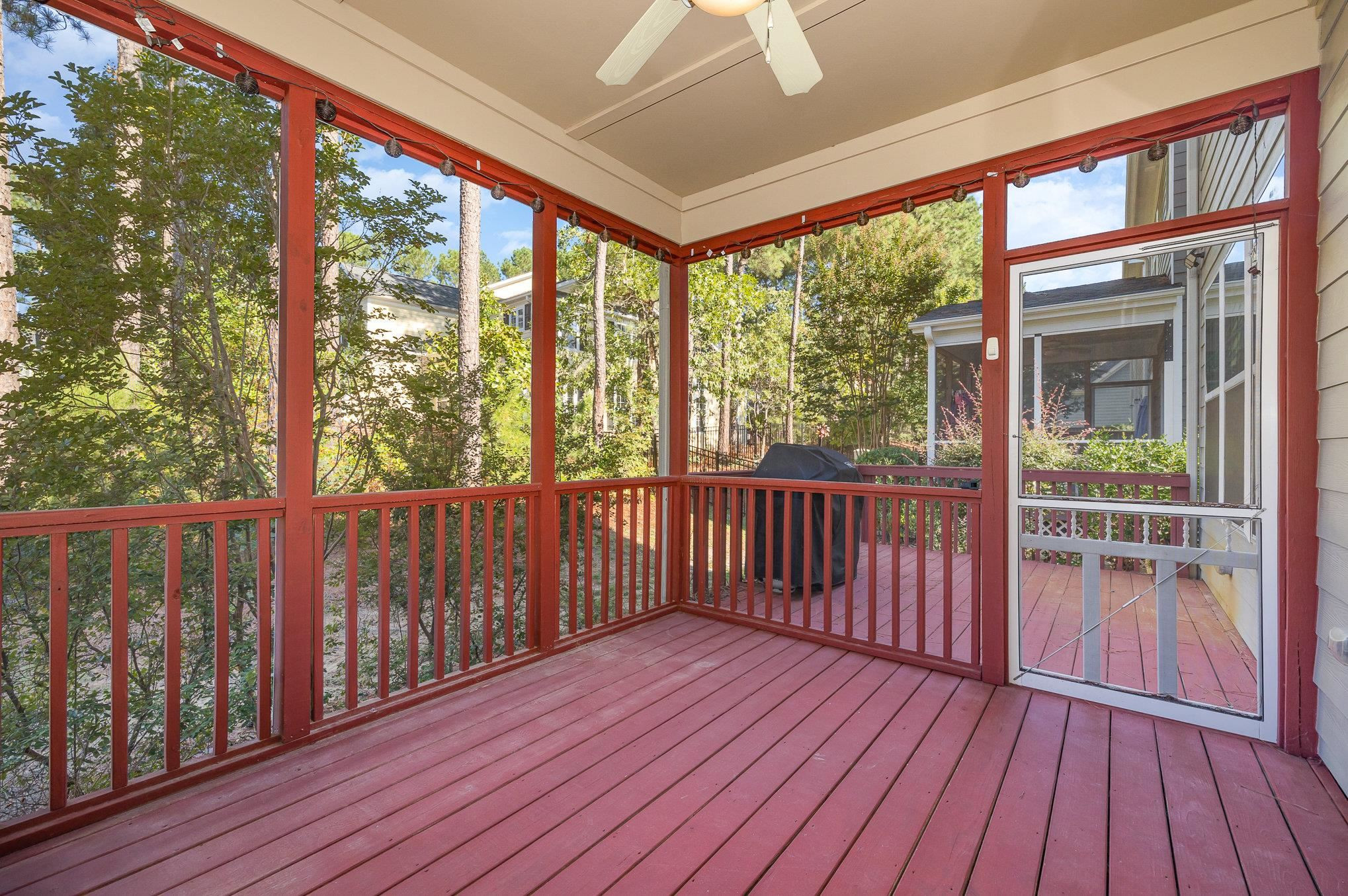 135 Pine Hawk Drive Spring Lake, NC 28390 - Photo 24 of 41 a view of a room with wooden floor and balcony