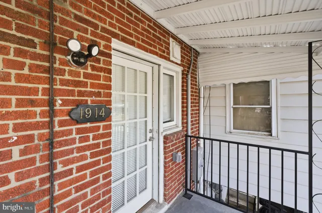 a view of a brick house