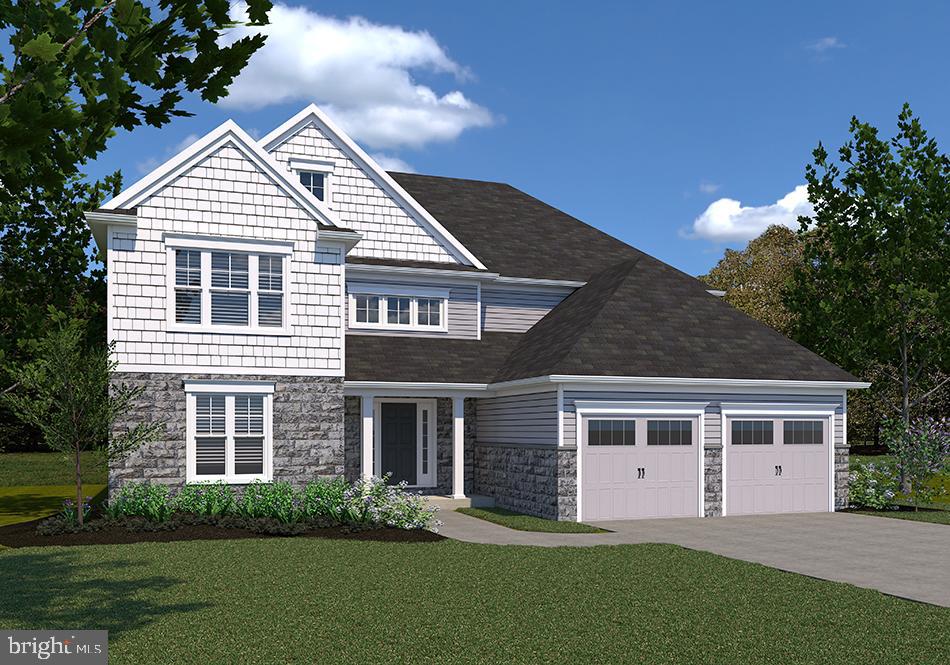 Fallston Model At Eagles View York, PA 17406 - Photo 4 of 4 Heritage elevation