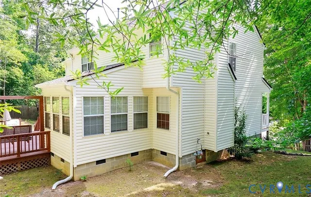 a view of outdoor space with seating