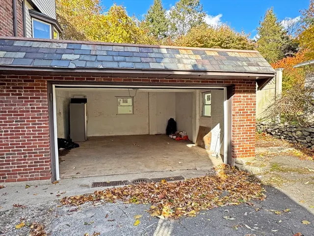 a view of a house with a door
