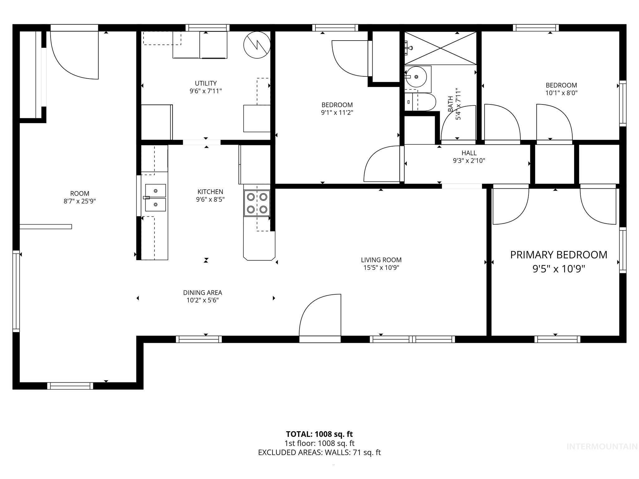 415 Adams Street Twin Falls, ID 83301 - Photo 20 of 20 View of home floor plan